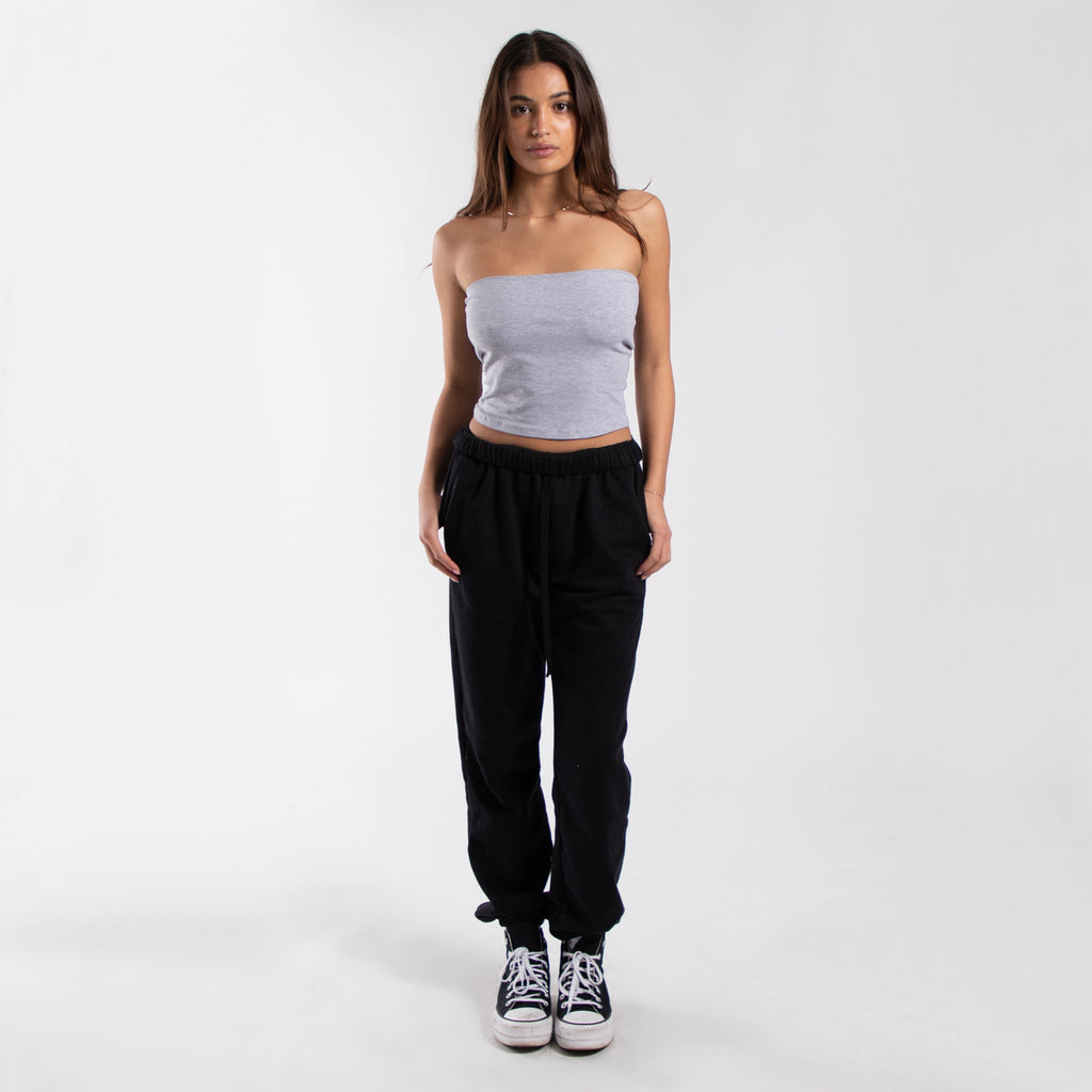 0894 - Women's Cropped Strapless Tube Top-4