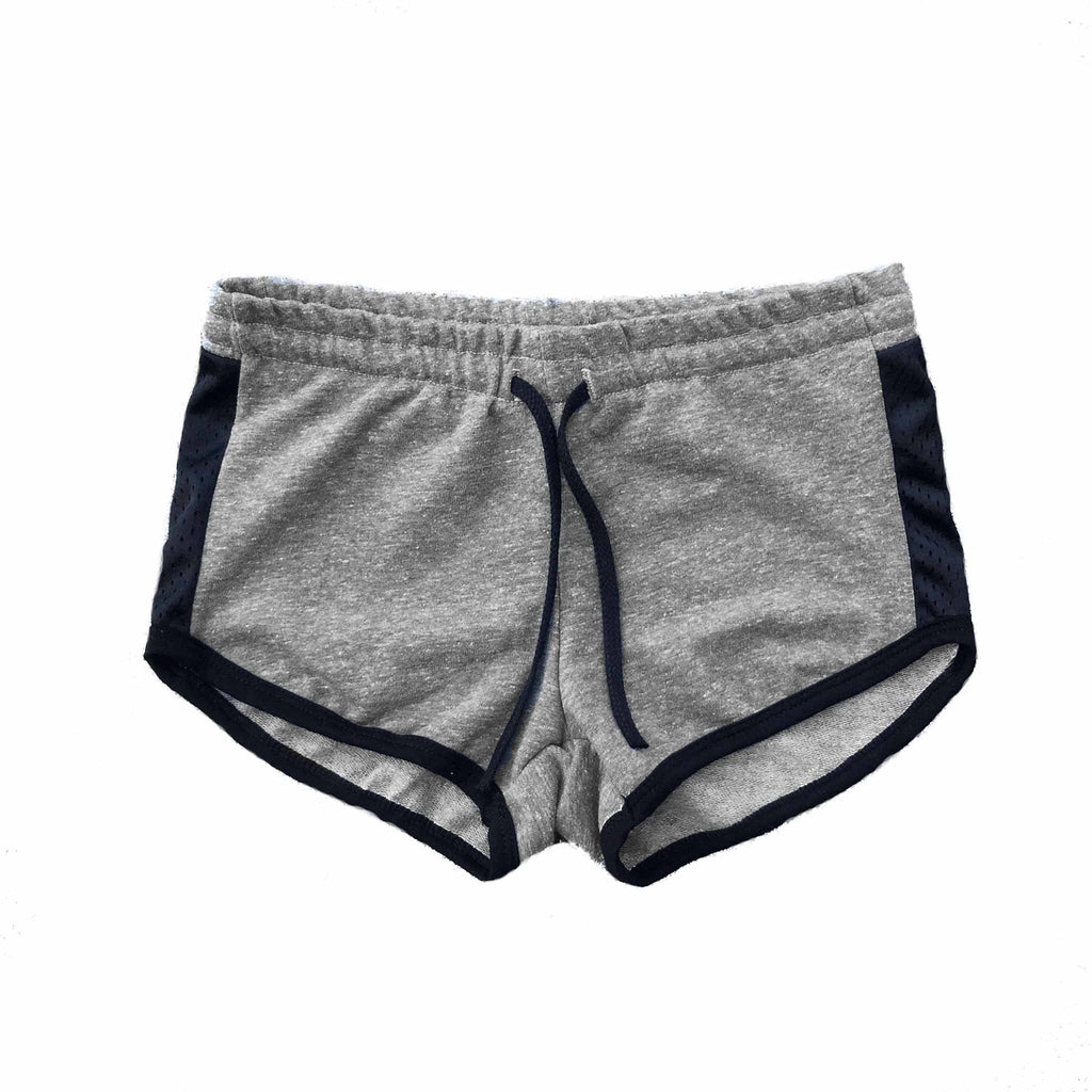 2008 - Women's Contrast Mesh Detail Shorts-2