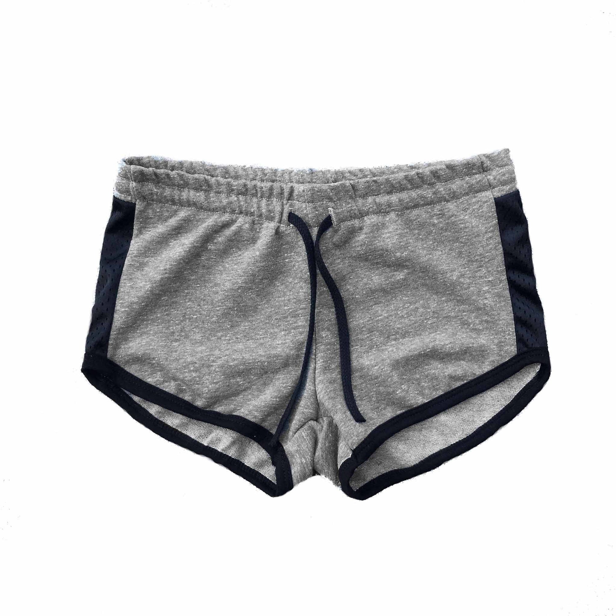 2008 - Women's Contrast Mesh Detail Shorts-2
